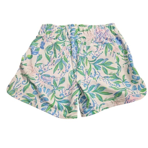 Lilly Pulitzer Women's Floral Shorts - Green, Blue, Pink - Picture 2 of 8
